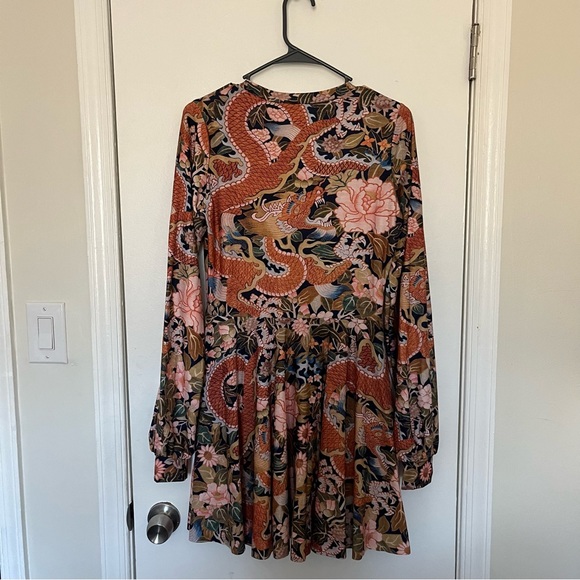 Imperial dragon bishop skater dress - limited edition (discontinued) - Picture 9 of 12